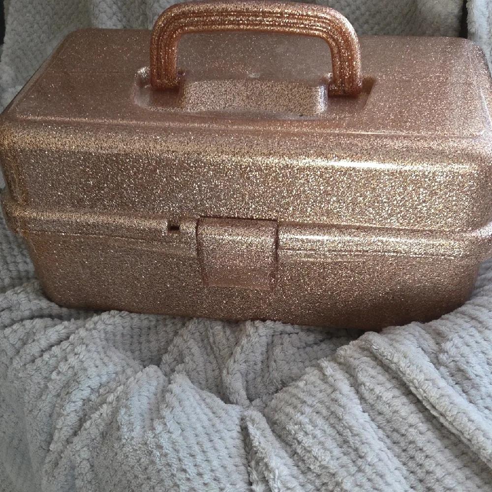 Sparkling Gold Storage Box